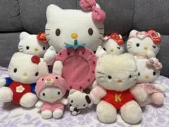 ハローキティ　ぬいぐるみ　9点セット　平成　レトロ　ハッピーセット