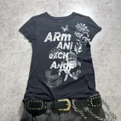 00s【A/X】logo tee/y2k/fairy grunge/swag/Mのサムネイル