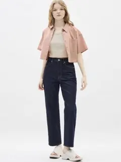 chocochan様専用 GU ハイライズストレートジーンズ Sサイズ