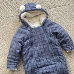 baby GAP ベビー アウター カバーオール チェック柄