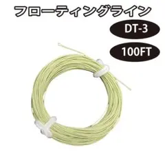 フライフィッシング フローティングフライライン モスグリーン DT3のサムネイル