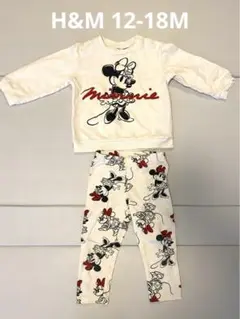 ミニーマウス セットアップ 12-18ヶ月　80、85