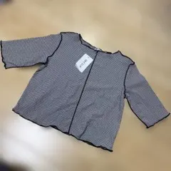 【新品未使用】CHIP CLIP チェック柄 半袖シャツ Lサイズ