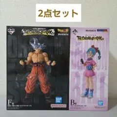 一番くじ　ドラゴンボール　B賞ブルマ　F賞孫悟空　身勝手の極意　フィギュア
