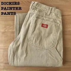 ネ*る様 Dickiesディッキーズ ペインターパンツ ダック地ベージュ 古着