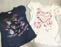 mezzo piano　120Tシャツ2枚セット