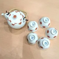 有田焼 寿峰 茶器セット　急須1点　湯呑5点　まとめて