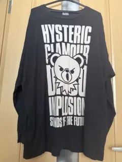 ヒステリックグラマーヒスベアファックベアロンTブラックオーバーサイズ