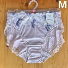 Wing Lesiage 花柄 綿混 ショーツ LG Mサイズ