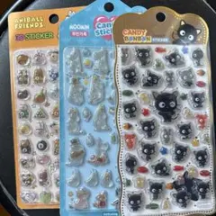 サンリオ チョコキャット等　3Dステッカー シールセットのサムネイル