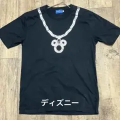 東京ディズニーリゾート ミッキー Tシャツ L 黒　24A486