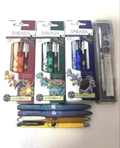 ポケモン サラサ 8点セット ミュウツー 進化セット ゼブラ　ピカチュウ