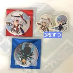 コンパス フェス 缶バッジ ステッカー ジャンプ ソーン アダム バグドール