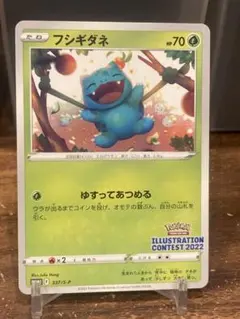 イラストコンテスト2022 フシギダネプロモ【ポケモンカード】