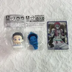 鬼滅の刃 ここみえアクリルフィギュア おねむたん 狛治 ウエハース 猗窩座