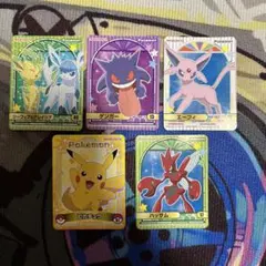 丸美屋 ポケモンカレー シール 5枚セット