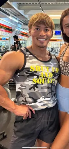 S&S ホワイトカモフラージュウッドランドタンクトップ