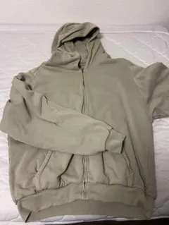 カーキ フルジップ フード付きパーカーYZY GAP XL