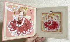 【CCさくら】カードキャプターさくらアクリルコースター【クリアカード】3点セット