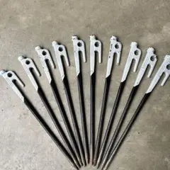 Snow Peak ソリッドステーク ペグ 10本セット30cmのサムネイル