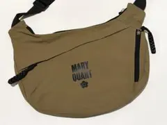 MARY QUANT マリークワント グラフィック ショルダー 濃カーキ系 新品
