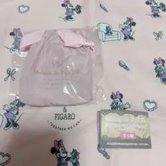 Maison de FLEUR トートバッグ キーホルダー ピンク ガチャガチャ