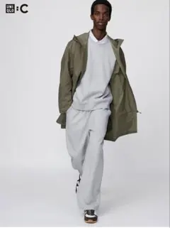 美品 UNIQLO：C - スウェットワイドパンツ メンズS