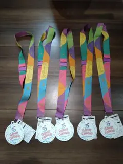 ディズニーランド　３５周年記念ストラップ（非売品）５つセット