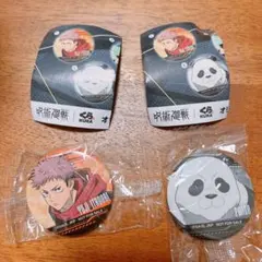 びっくらポン　虎杖悠仁　パンダ　缶バッジ