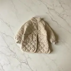 美品しまむらseason reason中綿キルティングブルゾン