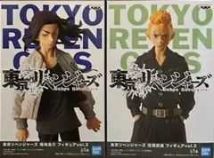 東京リベンジャーズフィギュア 佐野万次郎　花垣武道　超メルカリ市　特価販売中！！ 東京リベンジャーズ フィギュア vol.2 佐野万次郎&花垣武道 - メルカリ