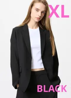 UNIQLO 感動ジャケット XL ブラック