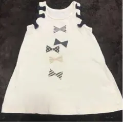 ワンピース、ジェニー、ノースリ、モノトーン