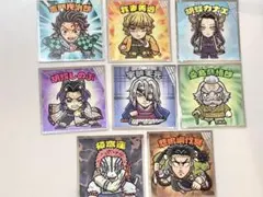 鬼滅の刃マンチョコ　ビックリマンコラボシール 8枚セット