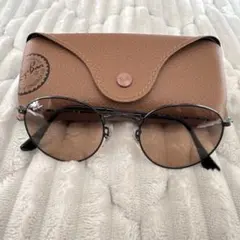 Ray-Ban ラウンドサングラス ブラウンレンズ