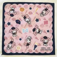 タイトーくじ　侍ジャパン×サンリオキャラクターズ　E賞　ハンドタオル　マイメロ