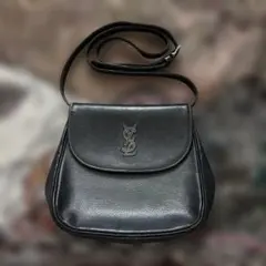 オールド イヴサンローラン ショルダーバッグ YSL ステッチ 希少 裏地総柄のサムネイル