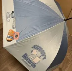 新品　スヌーピーワンタッチ式晴雨兼用　全長87cm ブルーのサムネイル