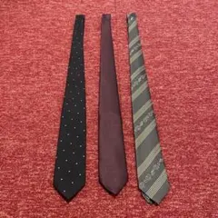 ネクタイセット 3本(必ず説明をお読みください)