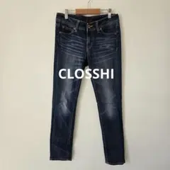 【CLOSSHI】しまむら　レディース　デニム　スキニー　64-91　ストレッチのサムネイル