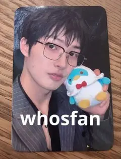 ATEEZ ミンギ トレカ whosfan 特典