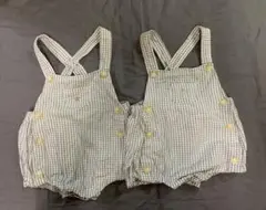 双子 ロンパース