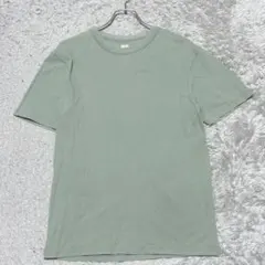 UNIQLO クルーネックTシャツ半袖［M］グリーン系