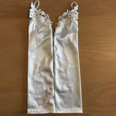 【美品】TAKAMIブライダル　ブライダルグローブ　オフホワイト　フィンガーレス