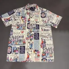 極美品/希少 ポロバイラルフローレン 半袖ポロシャツ パリ 街並み S 総 