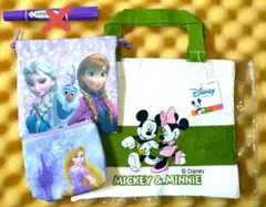 ディズニー ミニトート 巾着 ポーチセット