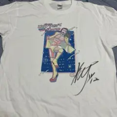 プロレスリングアップタウン 黒潮TOKYOジャパン選手 サイン入りTシャツ
