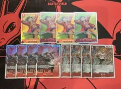 ワンピースカード　スタートデッキEX ギア5 デッキパーツ12枚セット