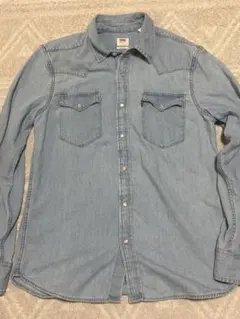 Levi's 리바이스 데님 셔츠 긴팔 라이트 블루 S
