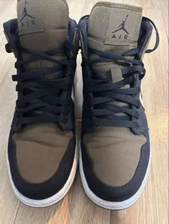 Nike WMNS Jordan 1 Mid Olive Toe オリーブトゥ